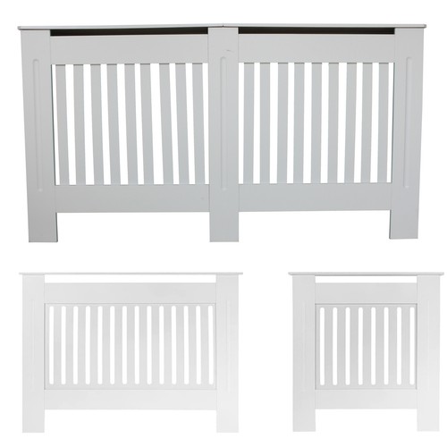 White radiator cover - white, cabinet