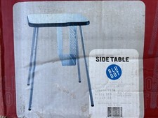 RARE 2000 Blu Dot Side Table With Magazine Rack Sold By Target NIB Minimalist