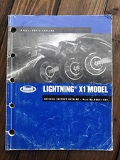 BUELL LIGHTNING X1 MODEL 2002 PARTS CATALOG PN 99571-02Y