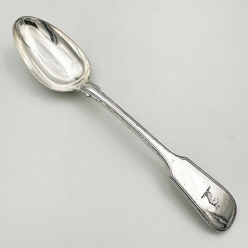 Crested table spoon silver - crested,