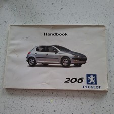Peugeot 206 Handbook Owner's