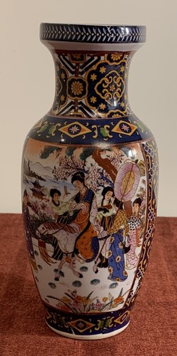 Oriental vase tall - vase,