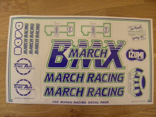 Nos bmx mrd march racing - march,