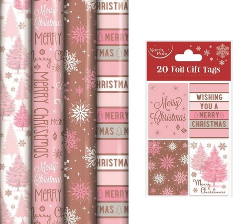 Blush pink christmas gift - pink,