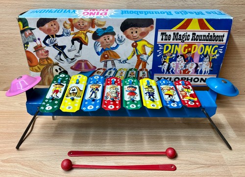 Vintage magic roundabout - vintage,