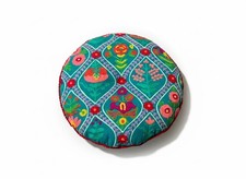 Round Cushion Cotton Indian