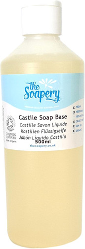 Castile liquid soap base 500ml - soap,