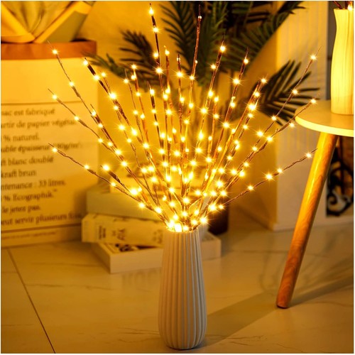 3pack led artificial branch - led,