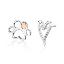 Clogau Silver & 9ct Rose Gold