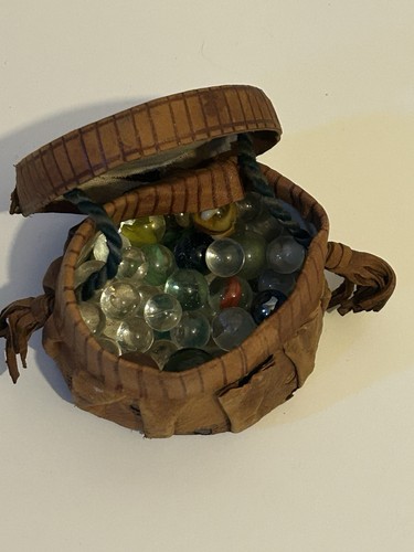 Vintage mixed glass marbles - vintage,