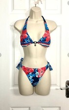 Mantaray Womens Red & Blue