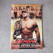 WWE Official Souvenir Program