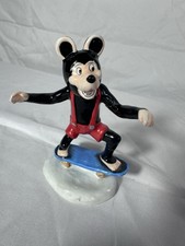 John Beswick Biffa the Bear & Dandy Ceramics Skateboard Design 2013