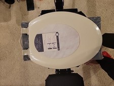 Toilet Seat -Elongated- Bone- Color-Mayfair By Bemis 