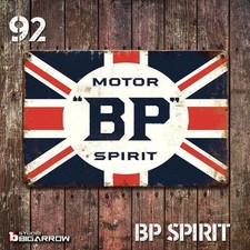 BP Motor Oil Tin Sign, Vintage