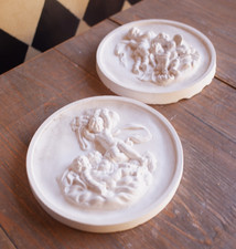 Set of 2 Round Decorative