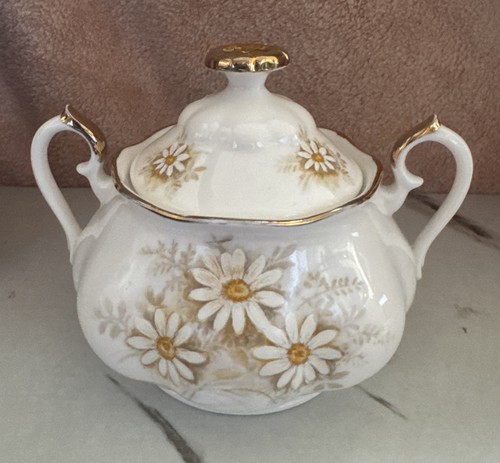 Vintage fine bone china - bone, lidded