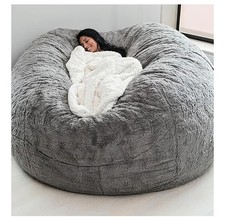 Faux Fur Bean Bag,Adults