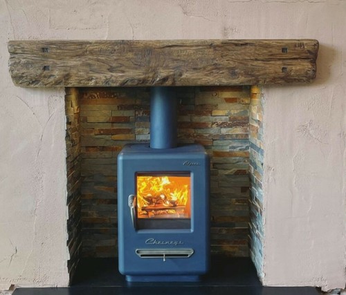Tudor solid oak beam - solid, fireplace