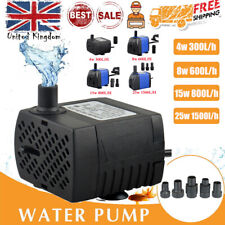 Submersible Water Pump Fish Tank Pond Aquarium Waterfall Fountain Sump Feature..