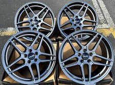 18" Silver Castor Alloy Wheels