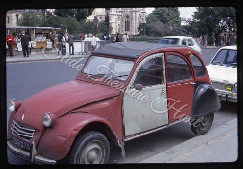 Citroën 2cv car street - citroën,