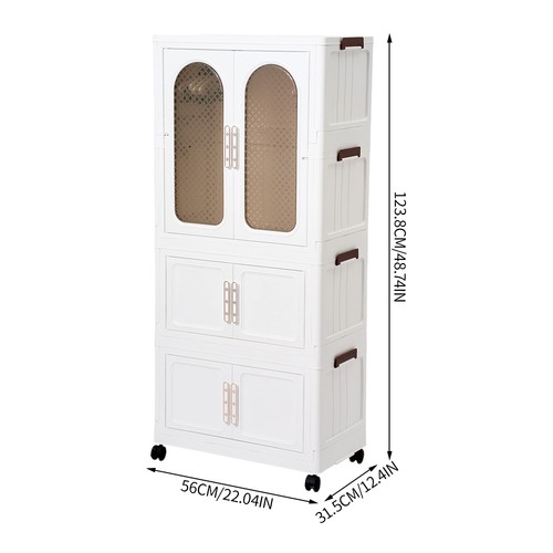 Folding wardrobe closet - wardrobe,