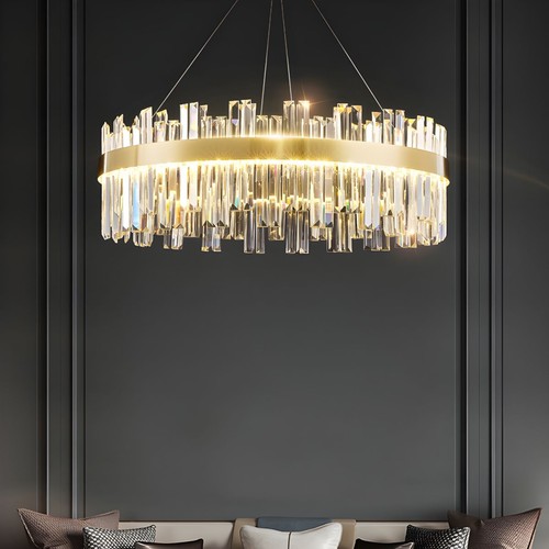 Crystal chandelier pendant - chandelier,