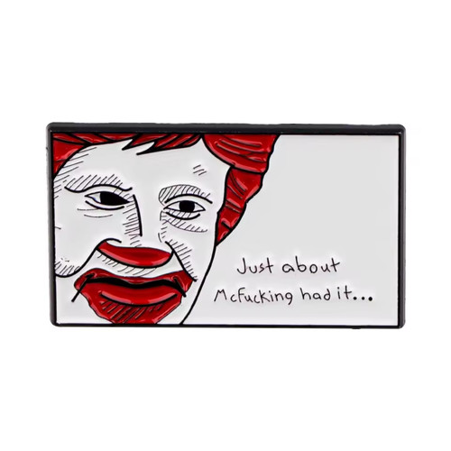 Ronald mcdonald just - mcdonald, about