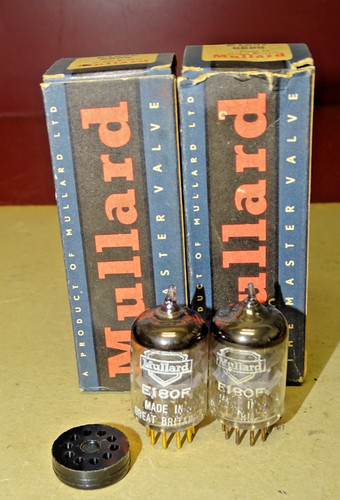 Mullard type e180f - 2, (6688)