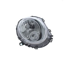 BMW Mini R58 Coupe 2011-2013 Headlight Headlamp Chrome Drivers Side Right