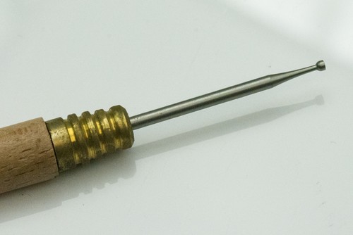 Jewellery making tool deburr - making,