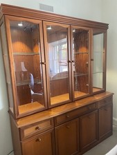 dresser display cabinet used