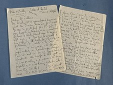 Barbara Hepworth - Fantastic Hand Written And Signed Letter