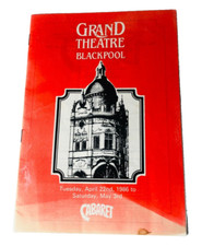 Grand Theatre Cabaret Brochure