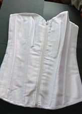 Zip Fronted Bridal Corset with