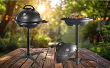 George Foreman Grill Indoor Outdoor Barbeque 2400W Removable BBQ Plate 22460#B#