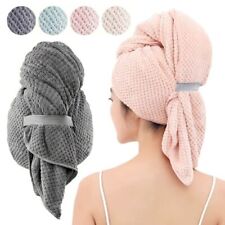 Solid Color Hair Towel Wrap
