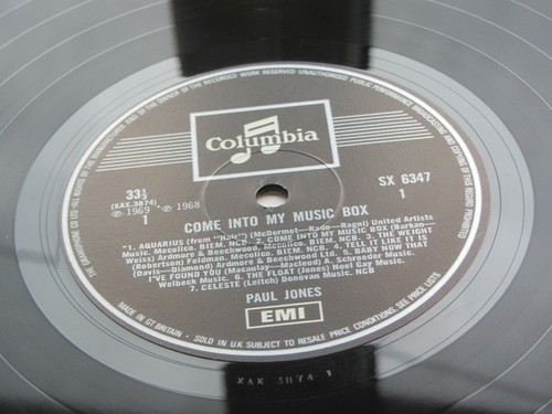 Paul jones original 1969 uk - ,
