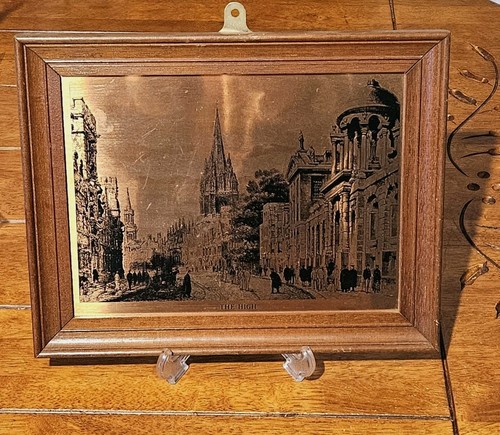 Vintage etchmaster copper art - etchmaster,