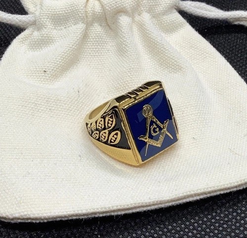 Vintage style masonic ring - masonic,