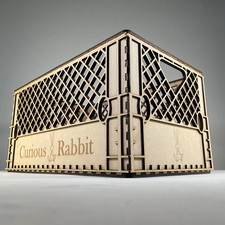 Small Milk Crate DIY Wooden