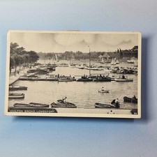 Lowestoft Suffolk Postcard 1957 Period Pleasurecraft Boats On Oulton Broad