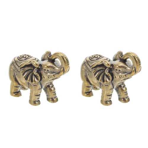 Reusable brass elephant - reusable,