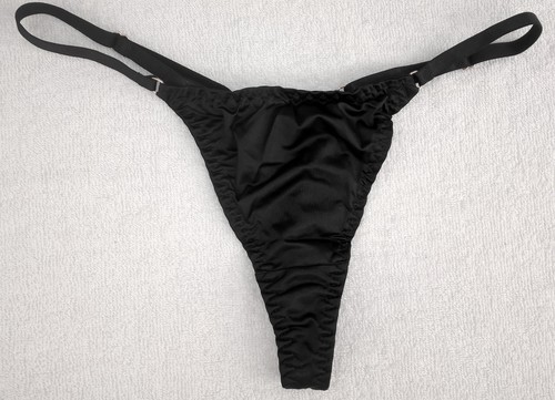 Sexy black satin adjustable - sexy,
