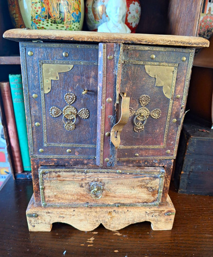 Antique cabinet curiosities - antique,