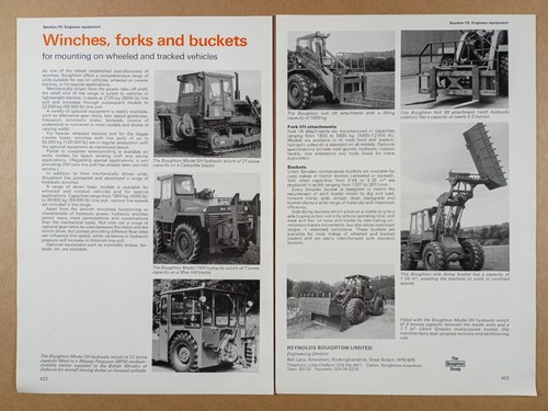 Boughton winches forks - winches,