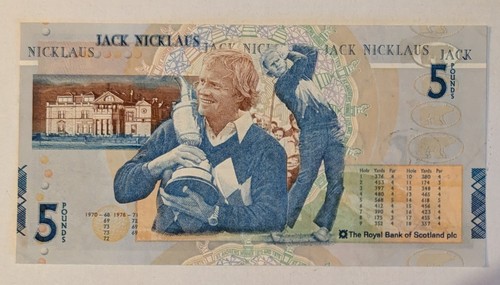 Jack nicklaus scottish - jack, £5