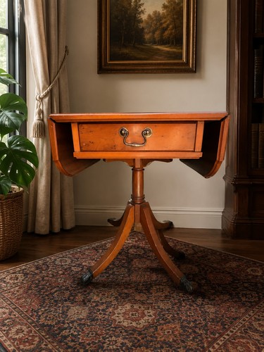 Vintage mahogany drop leaf - mahogany,