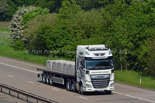 Truck photo 12x8 - 12x8, daf